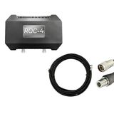 Купити Комплект виносна антена ROC-4 + Кабель RG-8 10м N-TYPE - QMA за найкращою ціною в магазині Bezpeka Veritas