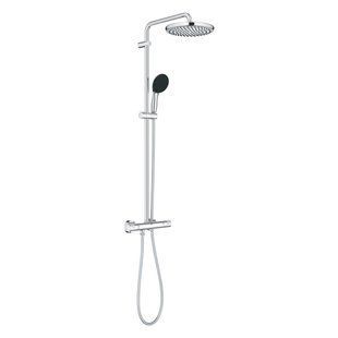 Душова система Grohe Vitalio Start 250 з термостатом, верхнім і ручним душем, хром BV-002084 фото