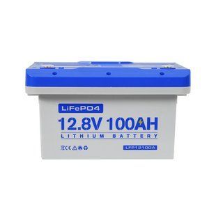 Акумуляторна батарея ANERN AN-LFP12100A 12V 100Ah LiFePO4 для ДБЖ та інверторів BV-002528 фото