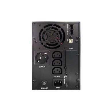Джерело безперебійного живлення EnerGenie EG-UPS-PS1000-01 1000ВА / 800Вт лінійно-інтерактивне з правильною 267630 фото