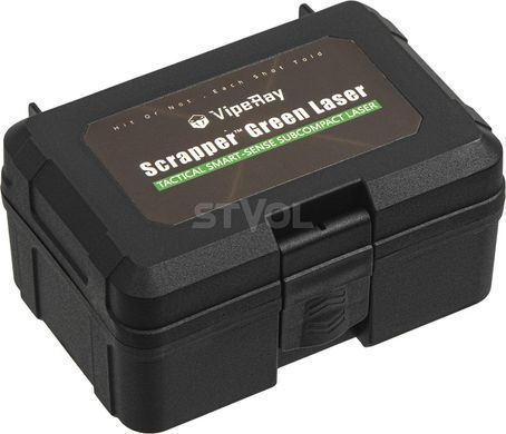 Лазерний цілевказівник Vector Optics VIPERAY SCRAPPER PISTOL GREEN LASER SIGHT BLK HRST-VRGL-P01 фото