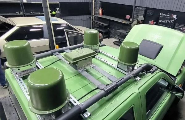 Купольный РЭБ "UDAV" - "Шолом" на 3 диапазона (720-820МГц, 820-920МГц, 920-1020МГц), с АКБ и зарядным BV-001367 фото