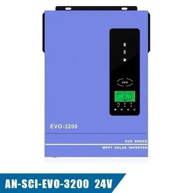 Комплект Гібридний інвертор Anern AN-SCI-EVO-3200 + LiFePO4 акумулятор Anern 24V200AH BV-001279 фото