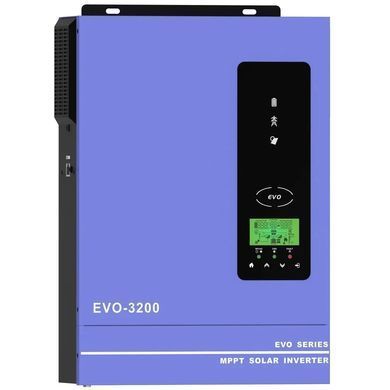 Комплект Гібридний інвертор Anern AN-SCI-EVO-3200 + LiFePO4 акумулятор Anern 24V200AH BV-001279 фото