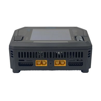Зарядний пристрій для акумуляторів ToolkitRC M6DAC V2 Black (2&times;350W, 1&ndash;6S, AC/DC, USB-C) BV-002016 фото