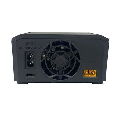 Зарядний пристрій для акумуляторів ToolkitRC M6DAC V2 Black (2&times;350W, 1&ndash;6S, AC/DC, USB-C) BV-002016 фото