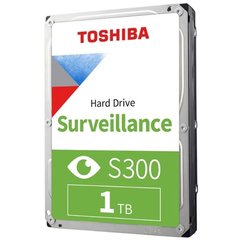Жорсткий диск Toshiba Surveillance S300 HDWU110UZSVA 1TБ для DVR/NVR