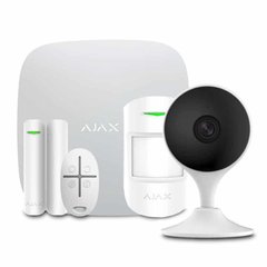 Комплект бездротової сигналізації Ajax StarterKit white + Wi-Fi камера 2MP-C22EP-A