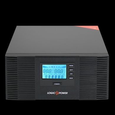 Комплект резервного живлення LogicPower B1500 + гелева батарея 1800 Ватів HR19997 фото