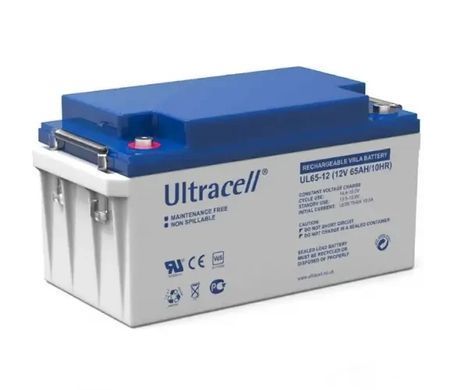 Комплект безперебійного живлення Logicpower LPY-PSW-500VA+ (350W) та акумулятор Ultracell UCG-12-65 HRBV-000826 фото