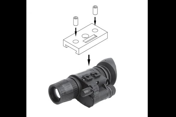 Адаптер на шолом для ПНБ AGM, Dedal, 1пн138, ATN, Armasight, Archer