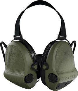 Навушники активні Sordin Supreme X2 з заднім тримачем. Green 5010046 фото