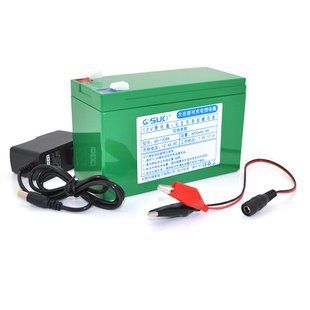 Акумуляторна батарея літієва QSuo 12 V 8 A з елементами Li-ion 18650 (150X64,5X97,7) + зарядний пристрій HRUG-18301 фото