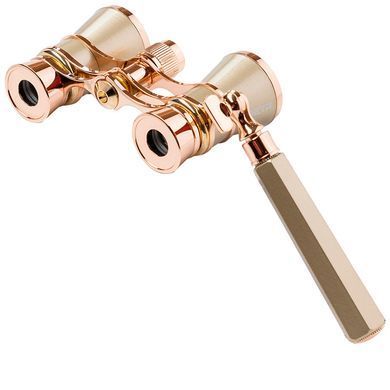 Театральний бінокль SIGETA TEATRUM L 3x25 (лорнет) Gold HROP-65879 фото