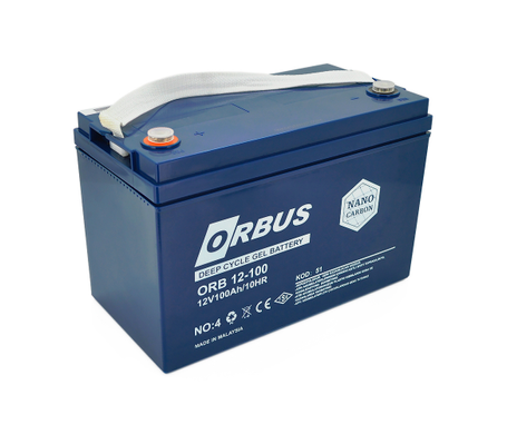 Акумуляторна батарея ORBUS CG12100 GEL 12 V 100 Ah (330 x 171 x 214) 30kg Q1/48