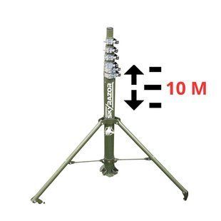 Телескопічна щогла Skyrazor Vezha (Вежа) (10 метрів) для Alientech, Avenger, РЕБ BV-001397-3 фото