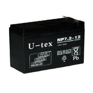 Аккумулятор U-tex NP7.2-12 (7.2 Aч/12 В) HRBC-7303 фото