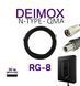 Комплект кабелю Alientech DEIMOX 30 м RG-8 N-Type - QMA (2 дроти)