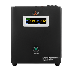 Джерело безперебійного живлення для котла LogicPower LPY-W-PSW-800VA+ (560W) 5A/15A 12V