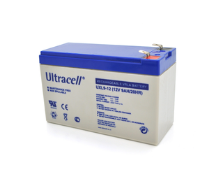 Аккумуляторная батарея Ultracell UXL9-12 AGM 12V 9 Ah (151 x 65 x 99) White Q8/420 HR29378 фото