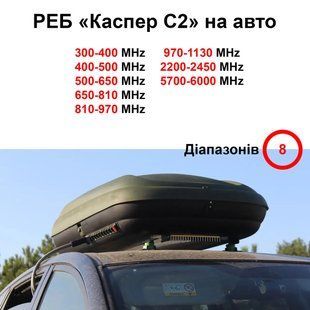 Купольний РЕБ "Каспер C2" на 8 діапазонів (300-1130МГц; 2.4ГГц; 5.8ГГц) BV-001778 фото
