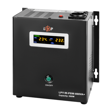 Источник бессперебойного питания для котла LogicPower LPY-W-PSW-800VA+ (560W) 5A/15A 12V