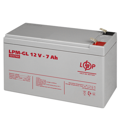 Аккумулятор гелевый LogicPower LPM-GL 12 - 7 AH