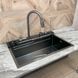 Многофункциональная кухонная мойка Kroner Platinum Handmade Nano Black SP7545LB