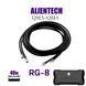 Кабель Alientech DUO ll, DUO lll 40 м RG-8 (2 провода)