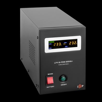 Джерело безперебійного живлення для котла Logicpower LPY-B-PSW-800VA+ (560W) 5A/15A 12V