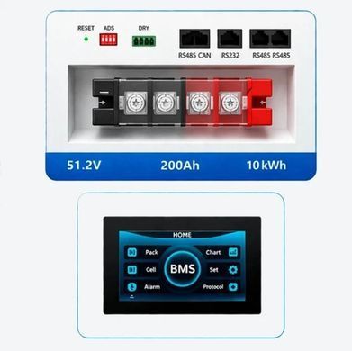 Акумулятор LiFePO4 Anern Npro 10кВт&sdot;год 51.2V 200Ah (AN-LPB-N-48200) BV-002478 фото