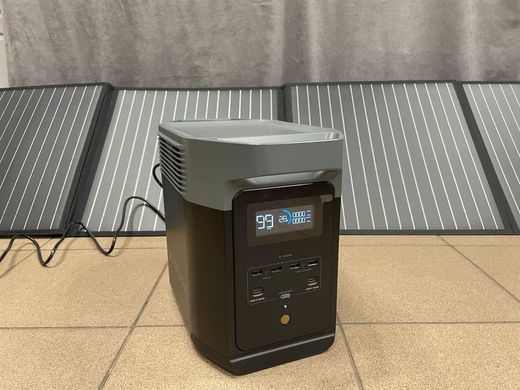 Комплект зарядная станция EcoFlow&nbsp;DELTA 2 + Cолнечная панель FlashFish SP18V200W ZMR330-EU фото