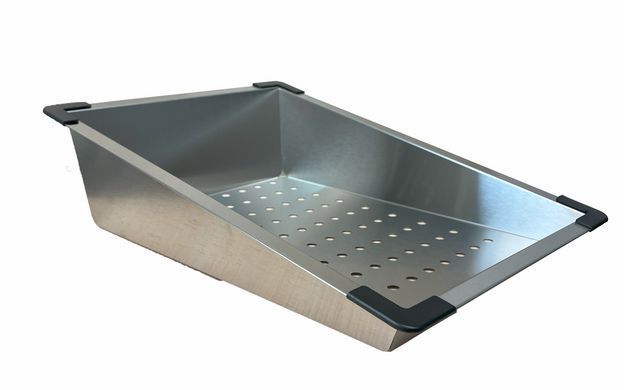 Многофункциональная кухонная мойка Kroner Platinum Handmade Brushed Silver SP7545LB BV-001717 фото