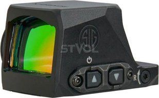 Прицел коллиматорный Sig Optics ROMEO-X ENCLOSED COMPACT FOOTPRINT, 2 MOA DOT&32 MOA CIRCLE, BLACK SORX1400 фото
