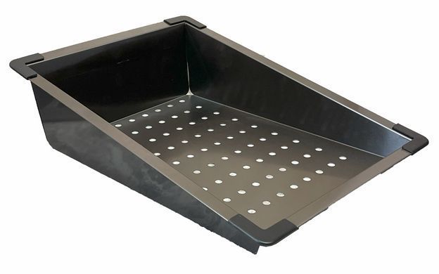 Кухонна мийка з нержавіючої сталі Kroner Platinum Handmade SP7545HB NanoBlack BV-001718 фото
