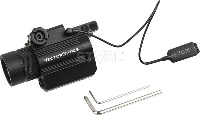 Лазерний цілевказівник +фонар Vector Optics DOUBLECROSS GREEN LASER & FLASHLIGHT COMBO HRST-SCGL-08 фото