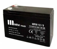 Акумуляторна батарея Mervesan MRV-12/9 12 V 9 Ah ( 150 x 65 x 95 (100)) Black Q8