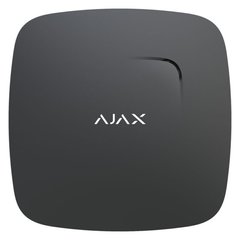 Бездротовий датчик диму Ajax FireProtect Plus black із сенсором чадного газу та температури