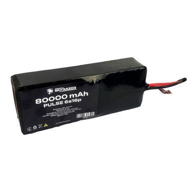 Аккумуляторная батарея Li-ion Skyrazor PULSE 6s16p Samsung 50s 80000 mAh спарка INR21700 BV-002323 фото