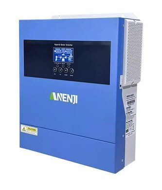 Гібридний інвертор Anenji ANJ-4000W-24V-WIFI 24V-230V, струм заряду 100А, MPPT(60-500В) BV-002218 фото