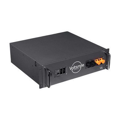 Аккумуляторная батарея литий-железо-фосфатная LiFePO4 48В 2400Втч Voltsmile V5 монтаж в стойку 19" 44-00124 фото