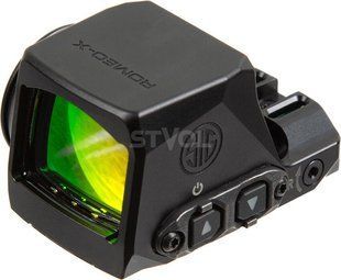 Прицел коллиматорный Sig Optics ROMEO-X COMPACT, OPEN, 2 MOA DOT&32 MOA CIRCLE, BLACK SORX1200 фото