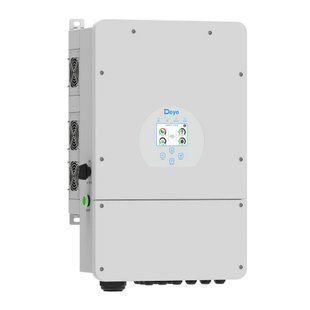Інвертор гібридний 10кВт Deye SUN-10K-SG02LP1-EU-AM3 WiFi (10 kW, 1 фаза, 3 MPPT, LV) чиста синусоїда 305573 фото