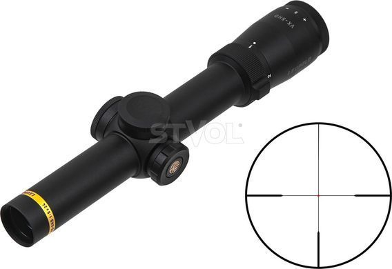 Прилад оптичний LEUPOLD VX-5HD 1-5x24 (30 mm) Metric Illum. FireDot 4 Fine HRST-MAG371-BLK фото