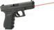 Лазерный целеуказатель интегрированный под Glock 19 Gen 4 (красный)