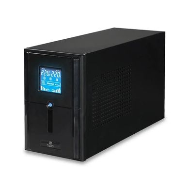 Источник бесперебойного питания Kraft KRF-PSW1500VA/1200W(LCD)24V UPS с подключением внешнего аккумулятора