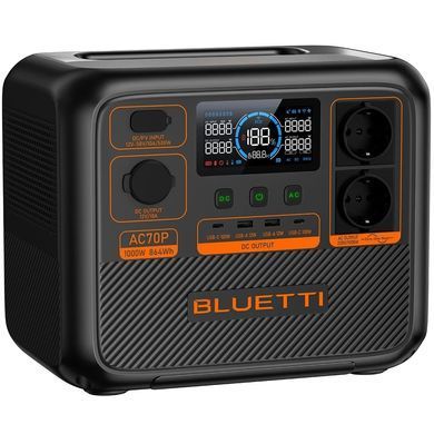 Зарядная станция Bluetti AC70P, 1000 Вт, 864 Вт*ч BV-001475 фото