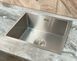 Глубокая кухонная мойка Kroner Galley Handmade SP5043 Brushed Silver
