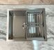 Глубокая кухонная мойка Kroner Galley Handmade SP5043 Brushed Silver