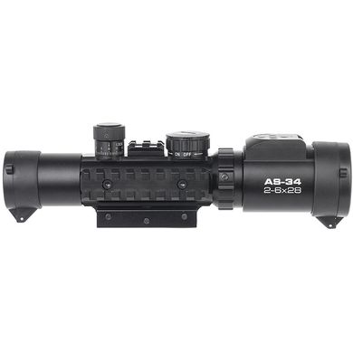 Оптичний Прилад KONUS KONUSPRO AS-34 2-6x28 MIL-DOT IR